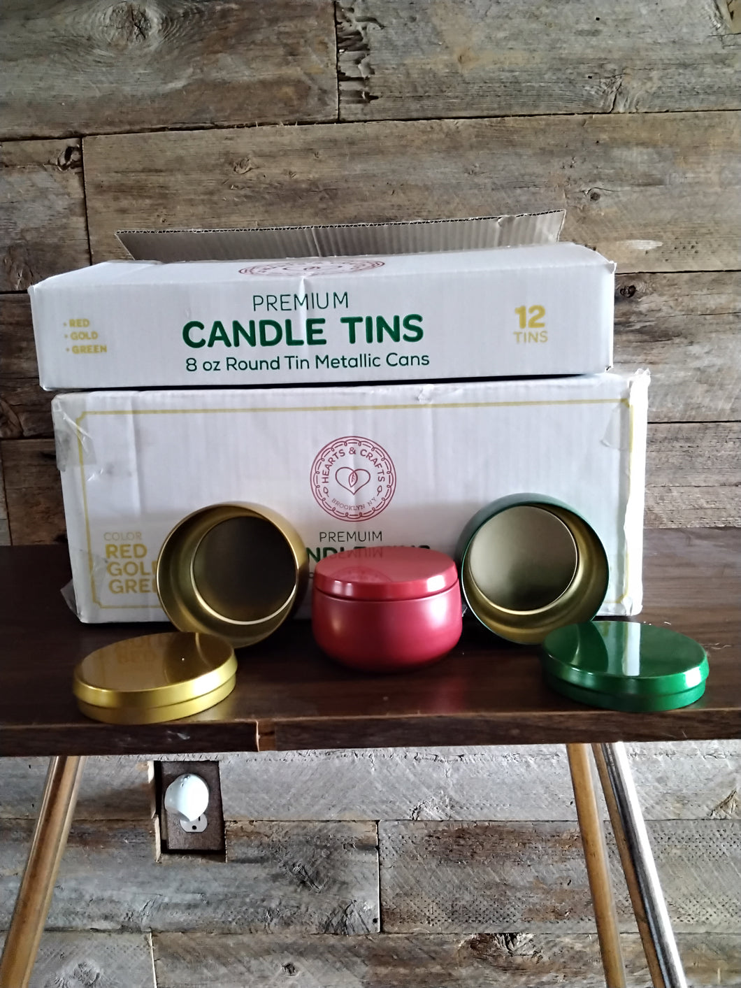 Premium Candle Tins